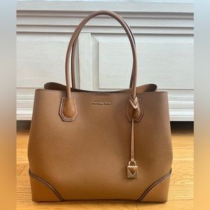 Michael Kors Mercer Gallery Medium Faux Pebbled Leather Tote Bag